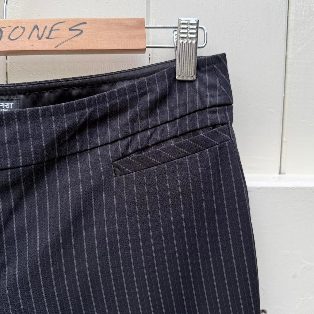 Vintage Striped Tailored Pants