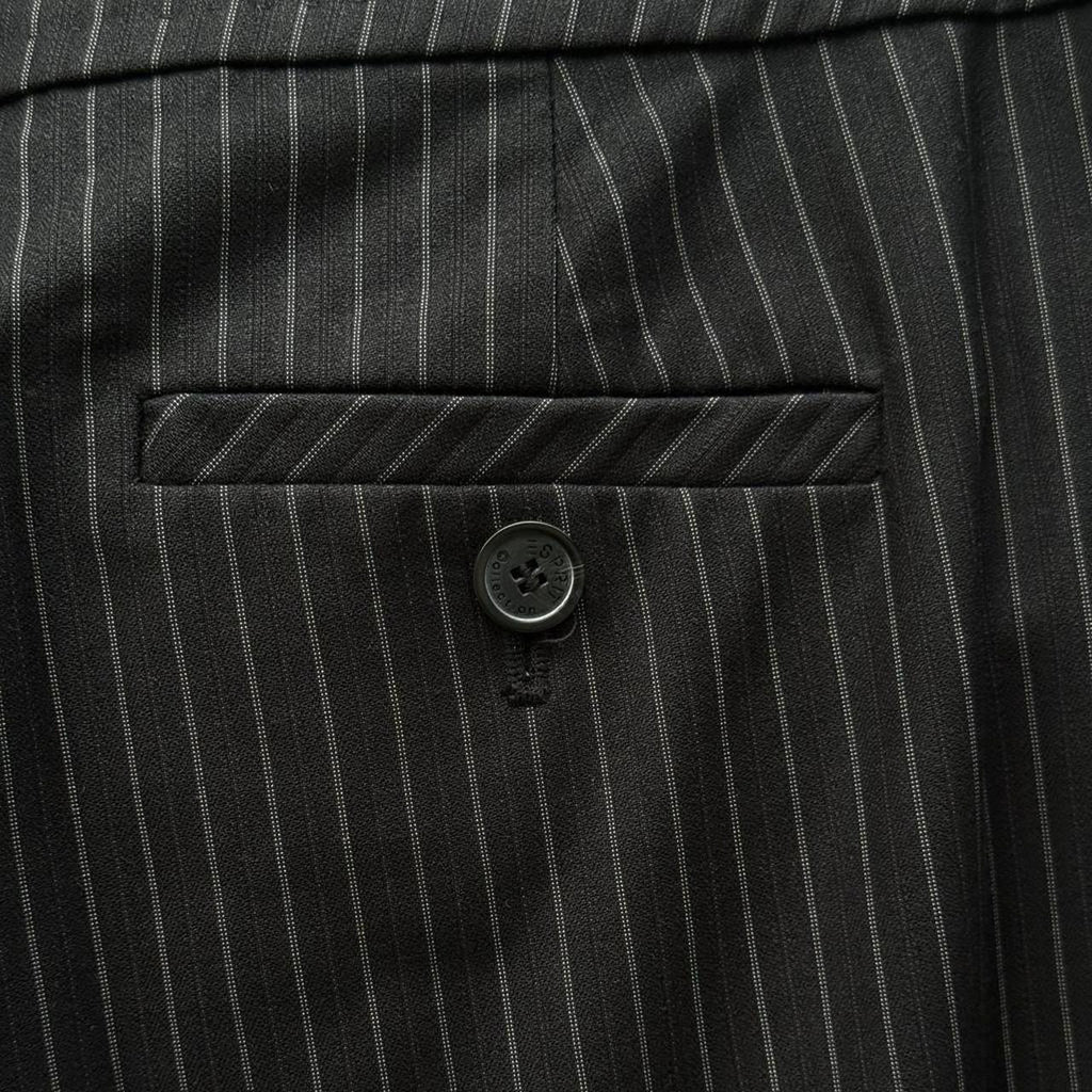Vintage Striped Tailored Pants
