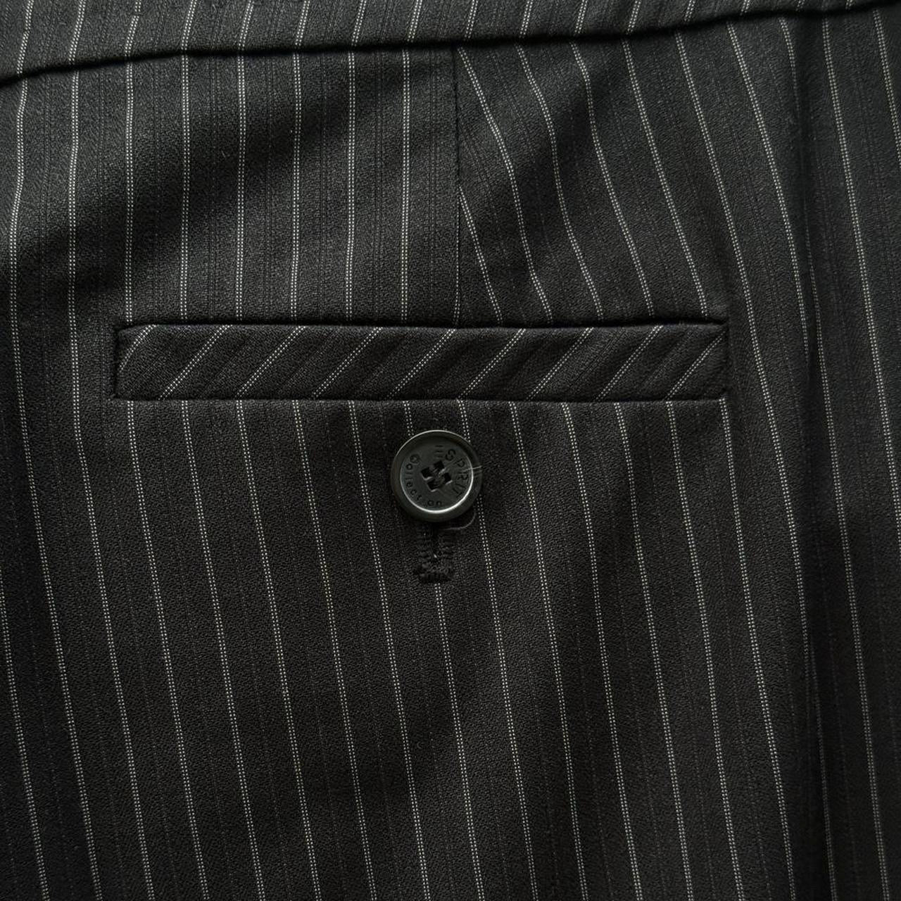 Vintage Striped Tailored Pants