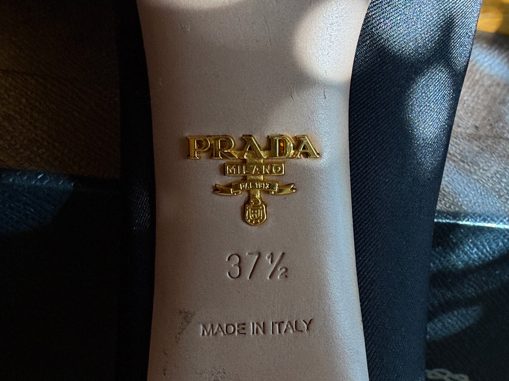 Prada Sateen Heels