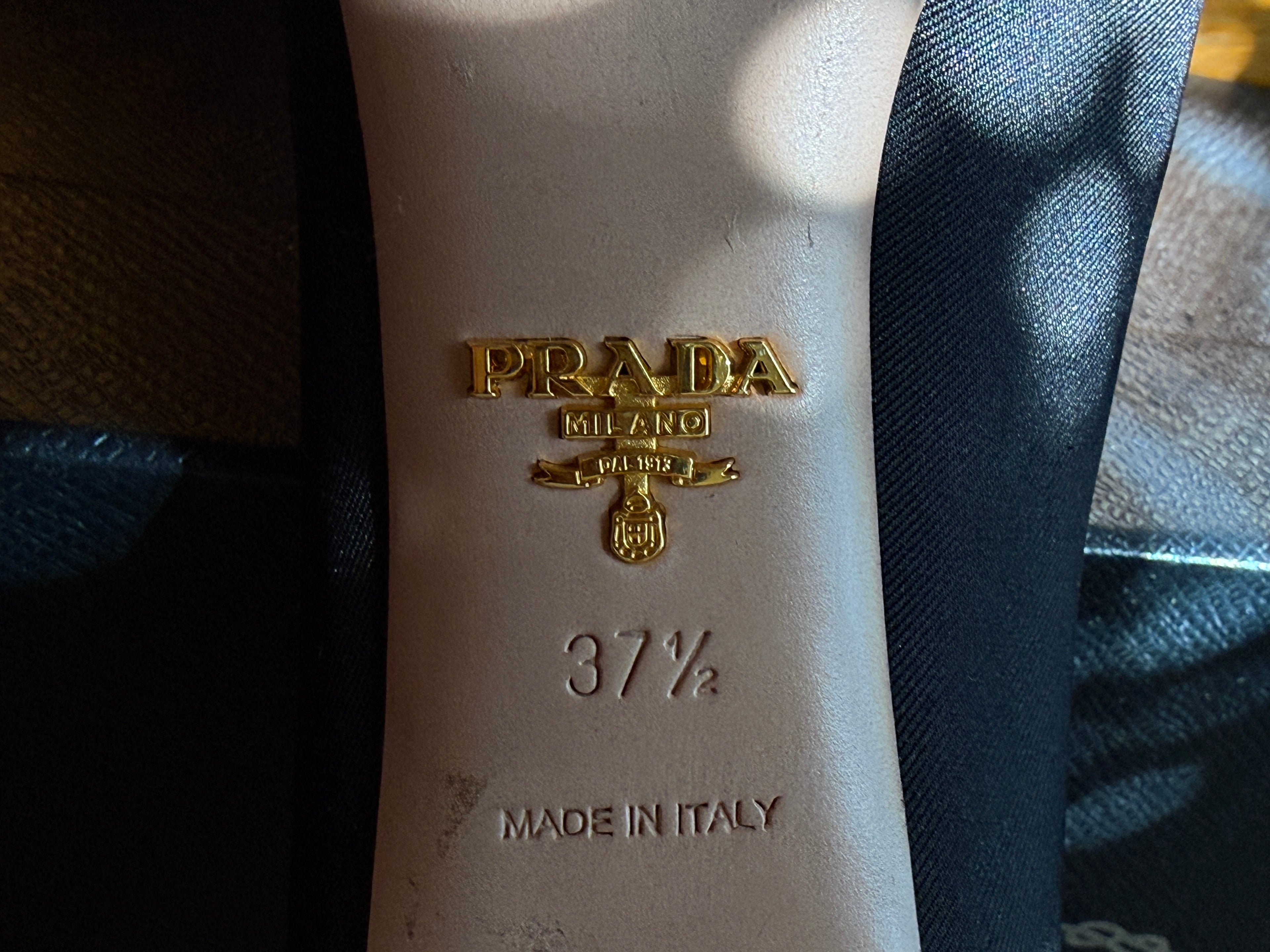 Prada Sateen Heels